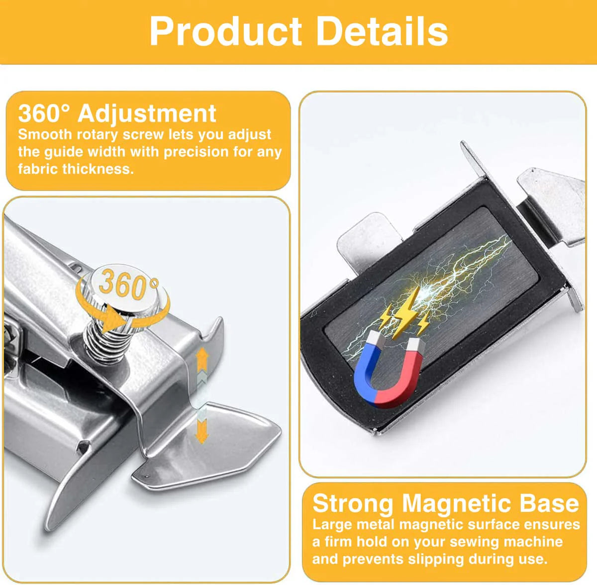 Kalyvex Precision™ Magnetic Seam Guide